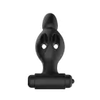 MR PLAY - Must silikoonist vibreeriv anaaltapp – 10 cm — Foto 3