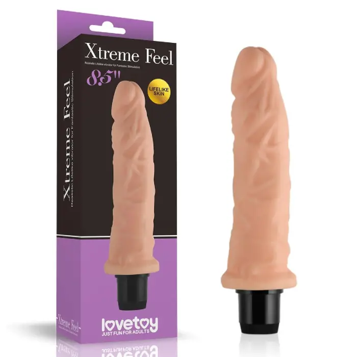 Xtreme Feel Cyberskin вибратор – 19 cm (7.5″) – телесный