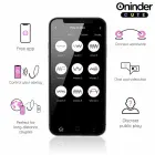 ONINDER CUTE 360° viedais intīmais vibrējošā ola – 8.5 cm (3.3″) – daudzkrāsains — Foto 3