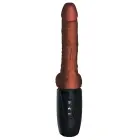 King Cock vibrators ar kustību – 19 cm (7.5″) – brūns — Foto 3