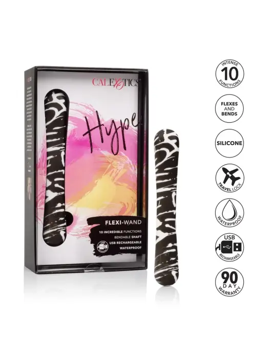 Hype FlexiWand daudzkrāsains vibrators – daudzkrāsains Foto 7