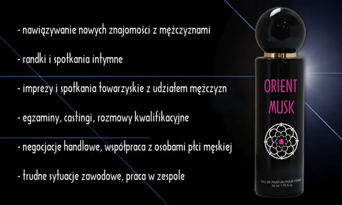 ORIENT MUSK Феромонные духи для женщин – 50 мл