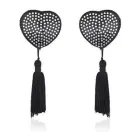 Širdies blizgesio spenelių kutai – sidabriniai Photo