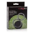 Quick Release Double Helix dzimumlocekļa gredzens – melns — Foto 2