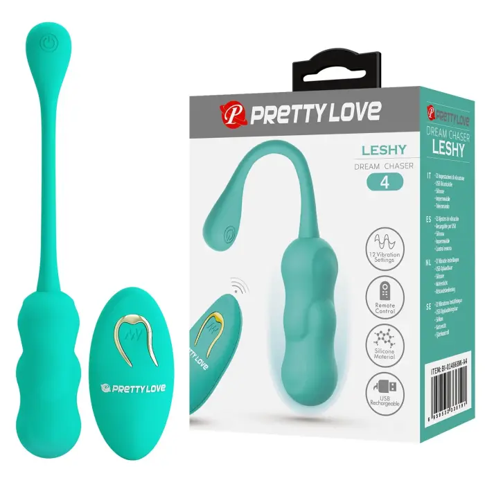 PRETTY LOVE Leshy Dream Chaser виброяйцо – зеленый