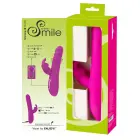 Sweet Smile Thrusting Pearl Rabbit Vibrator – 26 cm (10.5″) – Pink — Photo 10