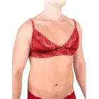 Prowler Red Lace Garter Set – L — Photo 2