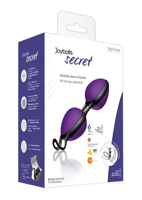 Joyballs Secret шарики Кегеля – фиолетовые/чёрные