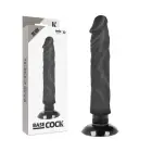 BASECOCK painduv vibraator – 20 cm (7.9″) x 4 cm (1.6″) – must — Foto 1
