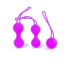 Kulki Silicone Kegel Balls Set – Purple — Photo 1