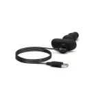 B-Vibe Triplet vibreerivad anaalhelmed – Must — Foto 5