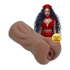 Career Girls Riley Rearview – small masturbator, XKIN TPE – brown – 130 g — Photo 1