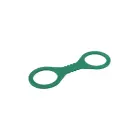 SPORTSHEETS Indica Small Silicone Cuffs – манжеты – силикон – изумрудно-зелёный — Фото 3