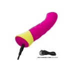 Rave Quilted G-Spot Vibrator – Pink — Photo 5