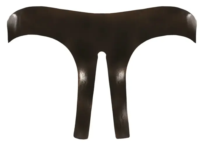 Lateksist slip aluspüksid – mustad – S/M Photo