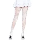 Leg Avenue bezvīļu ziedu mežģīņu zeķubikses – baltas – One Size — Foto 3