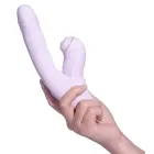 SVAKOM DuoGlow толкающий жемчужный вибратор и пульсирующий стимулятор – 19.6 cm (7.7″) – фиолетовый — Фото 7