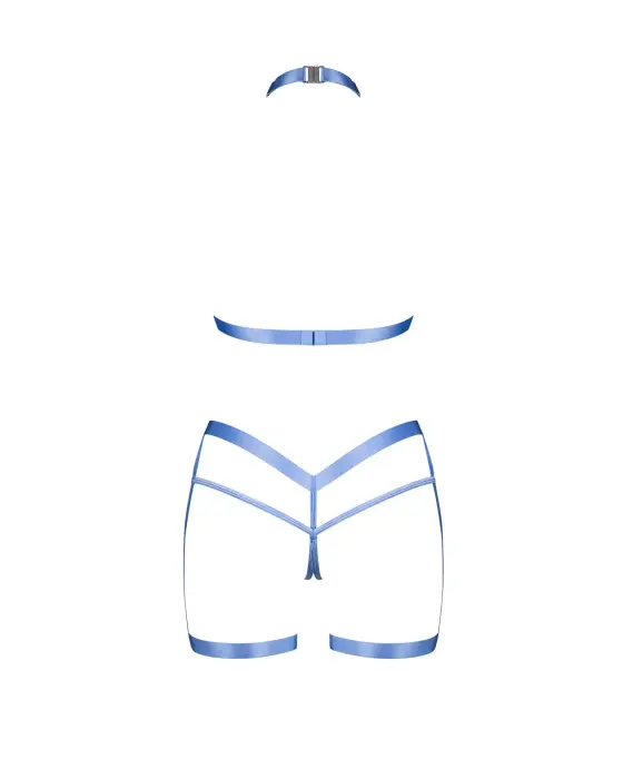 Shaderi 2-Piece Blue Body Harness Set – XS/S