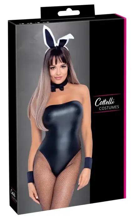 Cottelli Costumes Bunny Body L jänku kostüüm – must – L
