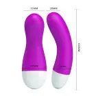 PRETTY LOVE Ian Rechargeable Vibrator – 30 Vibration Modes – Purple — Photo 6