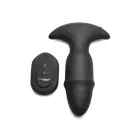Butt Slider – Sliding Ring Missile Anal Plug – 13 cm (5.1″) – Black — Photo 3