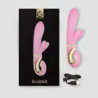 Gvibe Grabbit кролик-вибратор – 18 см – розовый — Фото 5