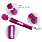 Magic Massager Wand – Rechargeable – 10 Vibration Modes – Black — Photo 9