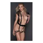 St. Tropez Babe боди с подвязками – чёрное – One size — Фото 5