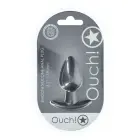 Glodus silikoninis analinis kištukas – M – 7.9 cm (3.1″) – Gunmetal — Nuotrauka 1