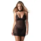 Obsessive Donarella 3-piece Lingerie Set – Black – XS/S — Photo 2