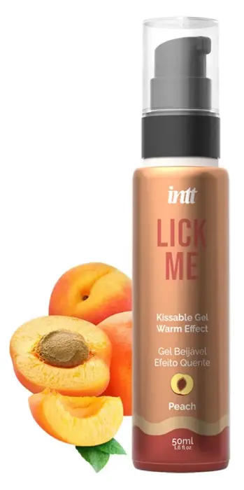 intt Lick Me persikų skonio lubrikantas – 50 ml