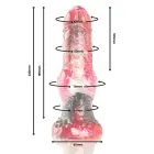 EPIC Helios Silicone Dildo with Heating System – 22 cm (8.7″) – Multicolored — Photo 9