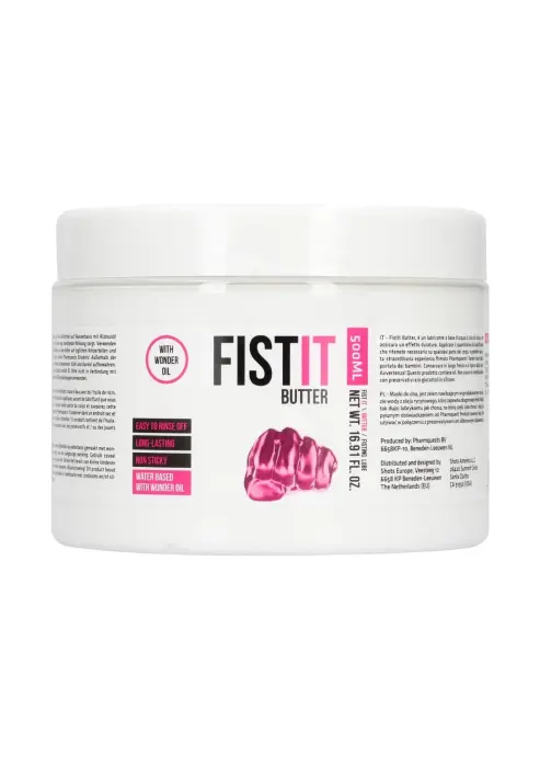 Fist It Butter – water & oil-based lubricant – 500 ml