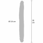 ToyJoy Get Real kahepoolne dildo – 35 cm (14″) — Foto 3