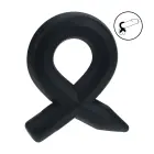 LEVELZ Premium Liquid Silicone Support Ring Black - Size S — Photo 7