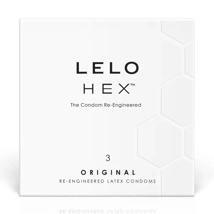 LELO HEX Original Condoms – 3 pcs