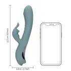 Fingering Motion truša vibrators – rozā — Foto 11