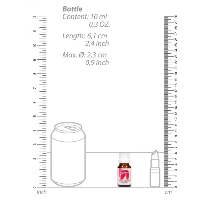 Spanish Fly stimuliuojantis gelis moterims – 10 ml Photo