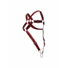 DNGEON Cross Cockring Harness – sarkans – One Size — Foto 8