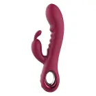 Glam lankstus triušio vibratorius – 22 cm (8.5″) – rožinis — Nuotrauka 3