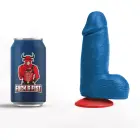 Dagr S Blue realistiškas tekstūruotas dildo – 16 cm (6.3″) – mėlynas — Nuotrauka 5