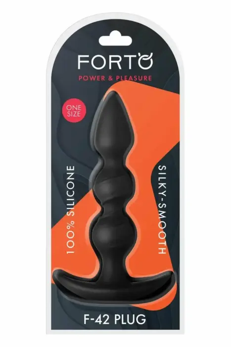 FORTO F-42 Spiral bumbiņu ķēde – Melns