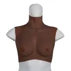 XX-DreamsToys Ultra Realistic Breast Form – Black – Size S — Photo 2