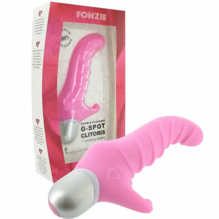 FeelzToys Fonzie truša vibrators – 16 cm (6.3″) – violets