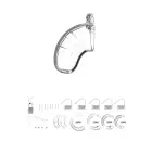 Man|Cage Model 13 karskusvöö süsteem elektrostimulatsiooniga 6.5 cm (2.5″) — Foto 3
