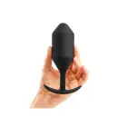 B-Vibe Snug Plug 5 – Anālais spraudnis ar svaru – 16 cm (6.3″) – Melns — Foto 6