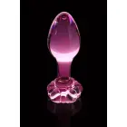 Icicles Nr. 48 – Stiklinis dildo – 8.9 cm – Clear Photo