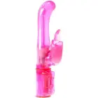 G Tongue Rabbit Vibrator – 14 cm (5.5″) – Pink — Photo 2