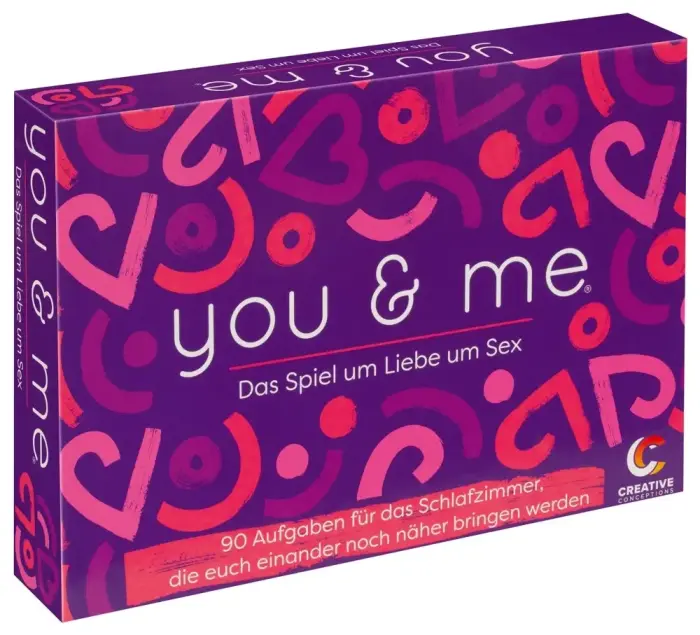 You & Me German Edition - Couples Game with 90 Activity Cards