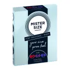 MISTER SIZE Pure Feel тестовый набор презервативов – 3 шт. Фото num